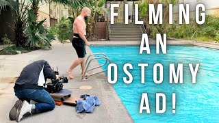 Making a POSITIVE Ad about People with Ostomy Bags [upl. by Inavoj]