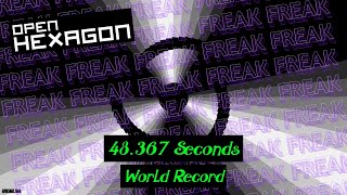 Open Hexagon  Freak  48367 Seconds WR [upl. by Kathe711]