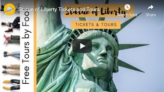 Statue of Liberty Tickets and Tours [upl. by Ettelimay399]