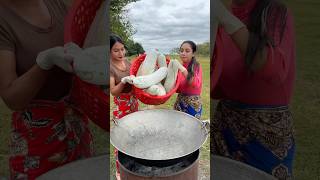 How to cook wax gourd cake recipe shortvideo shorts cooking food recipe [upl. by Soluk857]