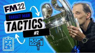 TACTICS 2  FM22  TARGET MAN  TACTIC   FM22 Footballmanager2022 [upl. by Ecnerwal840]