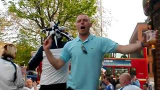 Bolton Wanderers fans singing The Wanderer Wembley 2011 [upl. by Asirem]