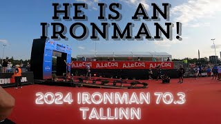 He is an IRONMAN 703  Tallinn 2024 [upl. by Earehs]