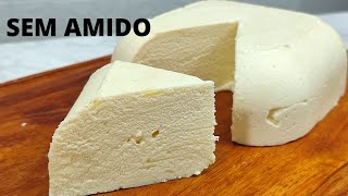 QUEIJO MUSSARELA SEM AMIDO SUPER ECONÔMICO kdeliciacozinha [upl. by Tnomel654]