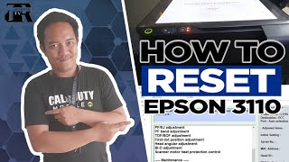 HOW TO RESET EPSON L3110  PAANO IRESET AND EPSON L311O [upl. by Hamnet918]