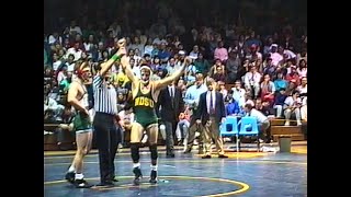 1992 NCAA Div 2 Nationals NDSU 1st 3rd amp 5th Place Matches [upl. by Aidnis533]