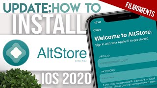 How to Install AltStore on iPhone with Windows 10 2020 [upl. by Odirfliw]