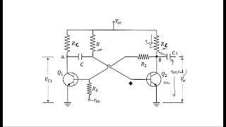 Monostable Multivibrator  Designing  Example1  Pulse Digital Circuits  PDC   Lec61 [upl. by Attennaj41]