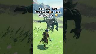 This lynel was not prepared for this 😭 zelda totk tearsofthekingdom nintendo shorts [upl. by Krilov129]