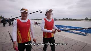 C2 women China Canoe Sprint  Paris 2024 Olympics preparation [upl. by Adanama303]