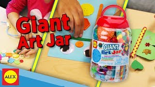 ALEX Toys Craft Giant Art Jar [upl. by Eiliak]