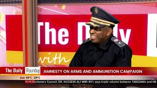 THE DAILY ROUNDUP WITH NINA  Amnesty Campaign on arms and ammunition nbc [upl. by Saleme]