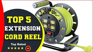 ✅ Best Retractable Extension Cord Reels 2024 [upl. by Uttica]