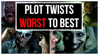 Ranking Supermassive Games Plot Twists from WORST to BEST [upl. by Yenar]