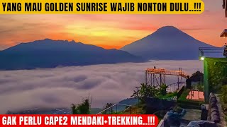 SPOT SUNRISE TERBARU DARI 1800MDPL NEGERI DI ATAS AWAN Pintu Langit Dieng Wonosobo  Wisata Dieng [upl. by Cuhp]