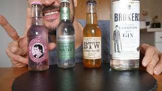 Gin amp Tonic Taste Test and Comparison – Cherry Blossom Elderflower Natural Quinine [upl. by Anaud]