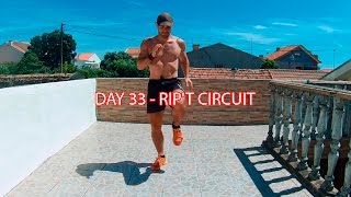 DAY 33  25 MIN FAT BURNER WORKOUT  RIPT CIRCUIT [upl. by Shreve]