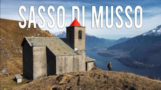 Escursione al Sasso di Musso e Chiesa San Bernardo  Cinematic [upl. by Hess346]