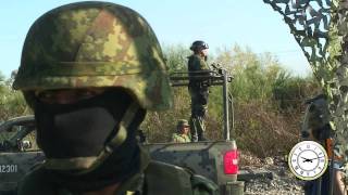 Así opera un retén militar en Sinaloa [upl. by Peter]