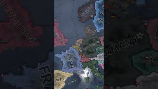 France VS Germany 2024 IN HOI4 hoi4 hoi4timelapse shorts [upl. by Mendie]