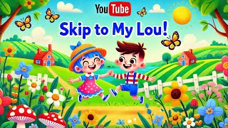 Skip To My Lou🎶  Kids Nursery Rhyme And Song COCOKIDS [upl. by Halla192]