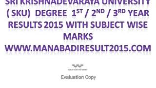 sku degree results [upl. by Drarehs]