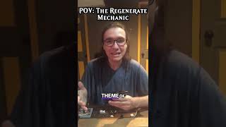 POV The Regenerate Mechanic  Magic The Gathering  shorts edh mtg commander [upl. by Krantz62]