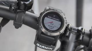 Garmin Fenix 5X  Garmin Varia Radar english [upl. by Rubi]