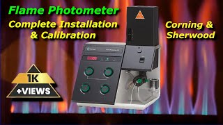 Corning Flame Photometer Installation  Sherwood Flame Photometer Installation  Flame Installation [upl. by Sletten]