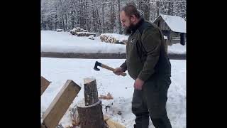 Siekiera bushcraftowa Roselli Axe long R850 [upl. by Ylek]