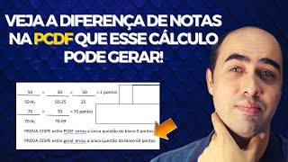 PCDF Aprenda como o novo cálculo das questões anuladas favorece quem acerta [upl. by Kolva]