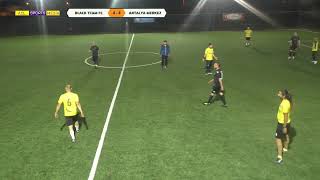 ACL VETERANLAR LİGİ 35  7DÖNEM 3HAFTA ANTALYA MERKEZ  4 BLACK TEAM FC  4 [upl. by Kelby]