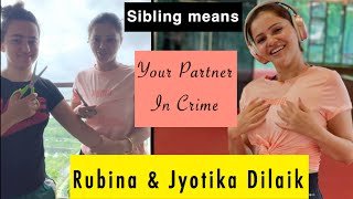 Craziest Rubina Dilaik and Jyotika Dilaik [upl. by Silverstein]