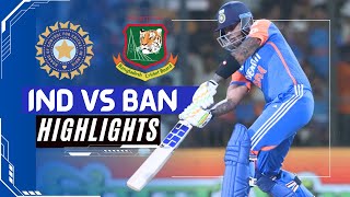 India vs Bangladesh 1st T20 Match HIGHLIGHTS  India vs Bangladesh HIGHLIGHTS  IND vs BAN T20 Match [upl. by Flore]