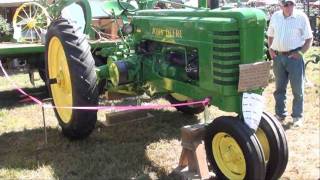 JOHN DEERE TRACTOR Running on quotBottle Jacksquot tubalcain [upl. by Quiteria5]