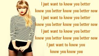 Everything Has Changed Taylor Swift ft Ed Sheeran Lyrics [upl. by Lamaj881]