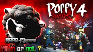 Poppy Playtime Chapter 4 Story Hindi  BABA Chops Is Not A Villain [upl. by Yellac]