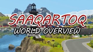 Saaqartoq THIS WORLD IS SO COOL The Sims 3 World Overview [upl. by Enowtna]