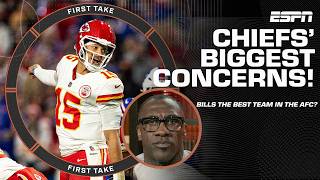 Shannon Sharpe is VERY CONCERNED for Patrick Mahomes and the Chiefs 😳  First Take [upl. by Vedis983]