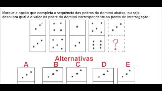 CURSO DE RACIOCÍNIO LÓGICO TESTE DE QI QUOCIENTE DE INTELIGÊNCIA EXAME PSICOTÉCNICO MATEMÁTICA [upl. by Eenar]