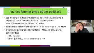 Webinaire  actualité sur les traitements de lostéoporose par le Dr Bergé 3102024 [upl. by Namilus]