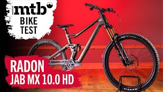 Radon Jab MX 100 HD I 2025 I Enduro Bike I 170mm I 160mm I Mullet I Fox Factory [upl. by Maharg935]