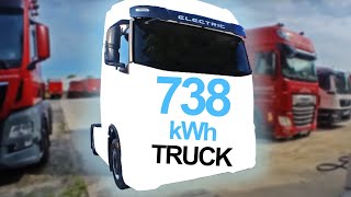 Elektrotrucker 4  Neuer LKW mit MonsterAkku und mit 42 Tonnen quer durch Deutschland [upl. by Selinski168]