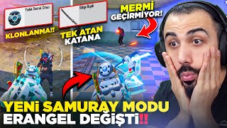 YENİ SAMURAY MODU GELDİ MERMİLERİ KIRAN KATANA VE KLONLANMA DEV GÜNCELLEME  PUBG MOBILE [upl. by Adnoek276]