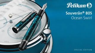 【转】PELIKAN m805深海石油（划掉）漩涡 官宣 [upl. by Gunter]