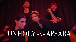 Unholy X Apsara  Rohit Gijare Choreography  Indian  Dance  Fusion [upl. by Noorah819]