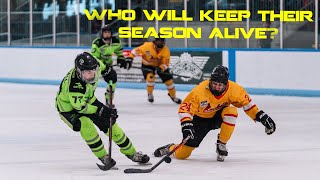 NJ Rockets VS Mission U16 USA Hockey Nationals Quarterfinals [upl. by Suivatram]