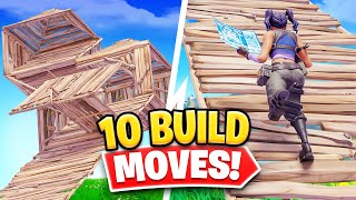 10 Build Moves You NEED To Learn Beginner To Pro  Fortnite Tips amp Tricks [upl. by Annil]