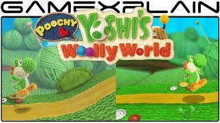 Yoshis Woolly World HeadtoHead Comparison Wii U vs 3DS [upl. by Enajiram]