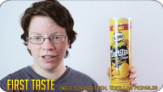 LET´S TASTE  TORTILLA PRINGLES OREO SCHOGETTEN LETSTASTE [upl. by Amieva666]